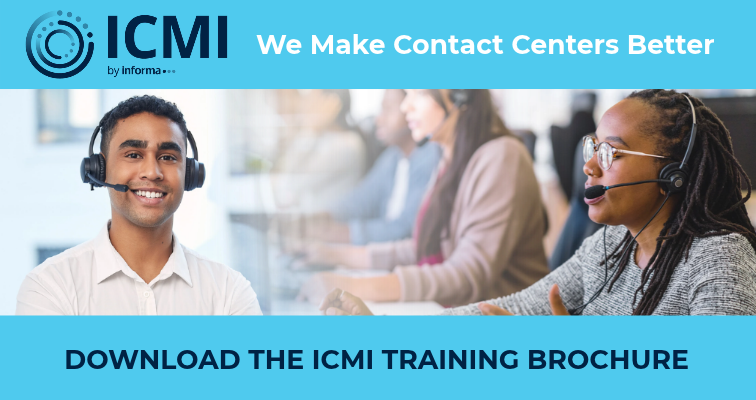 Download the ICMI Training Brochure